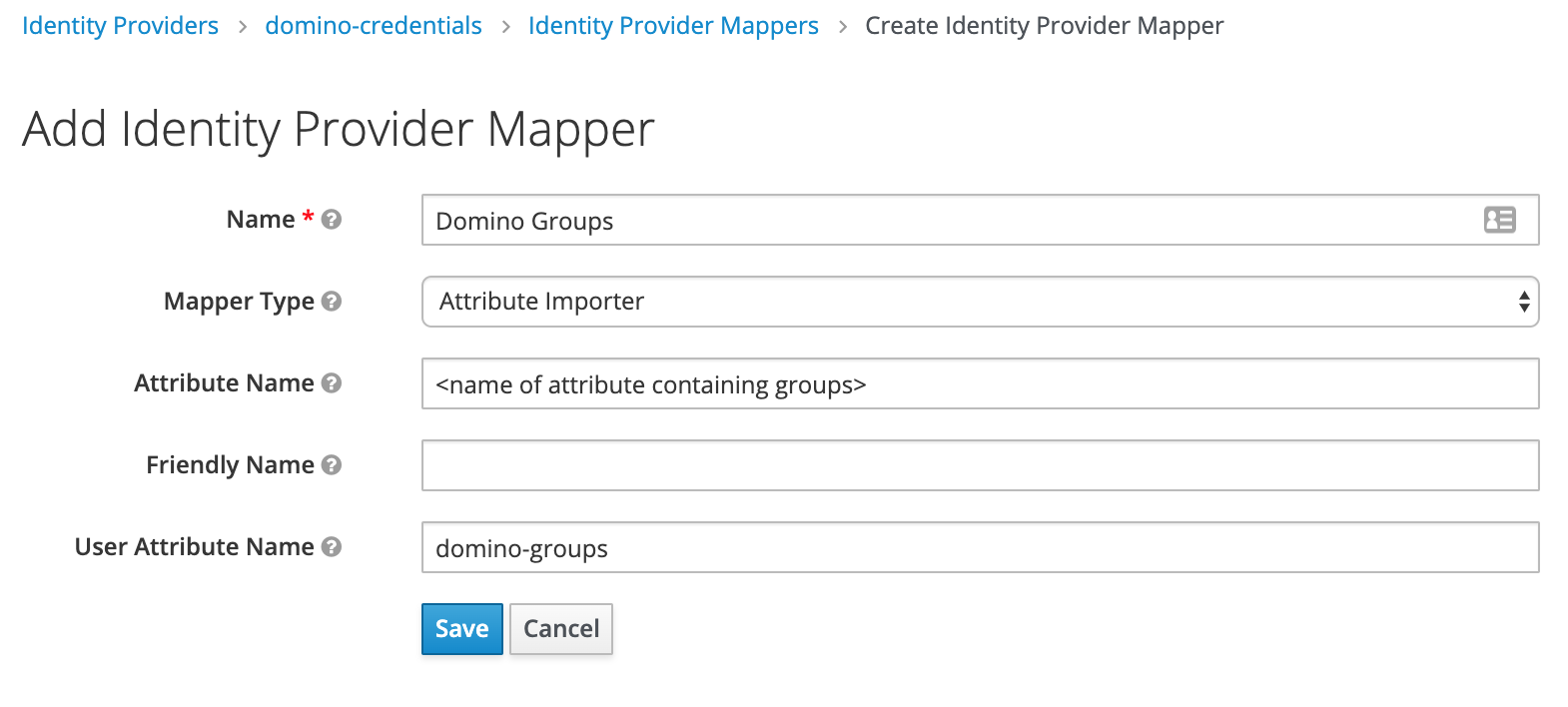 Keycloak mapper