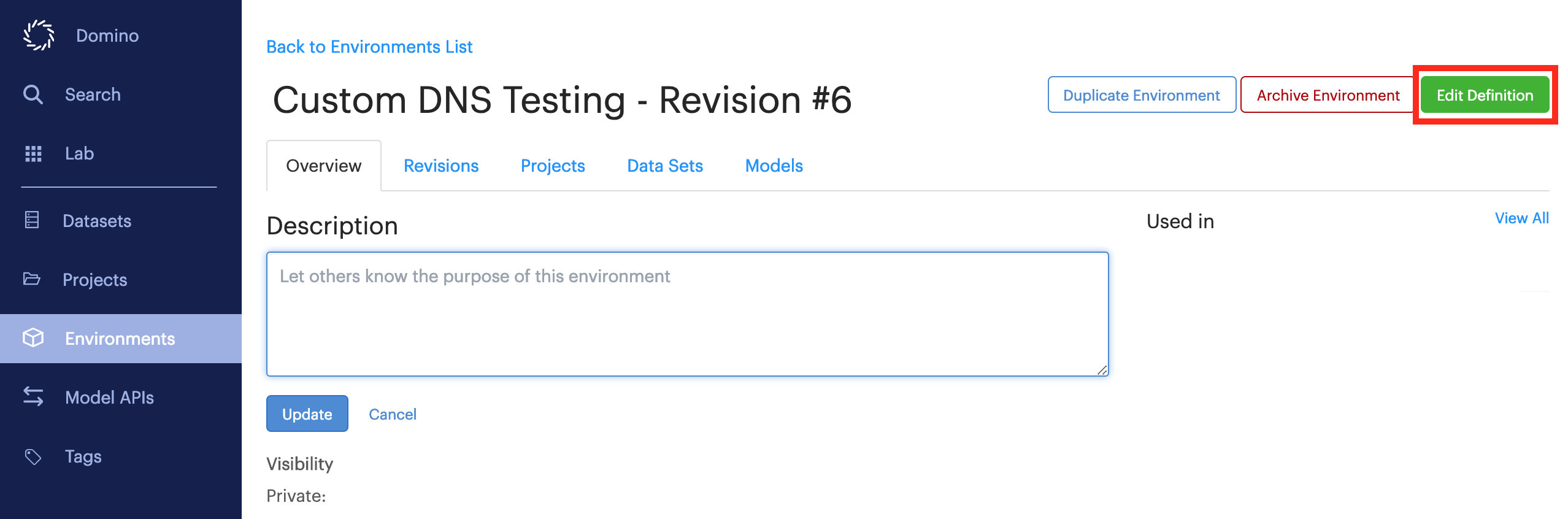Edit Definition