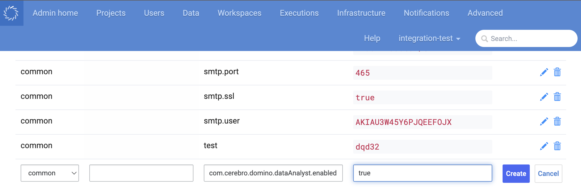 Create the config option to enable Data Analyst role