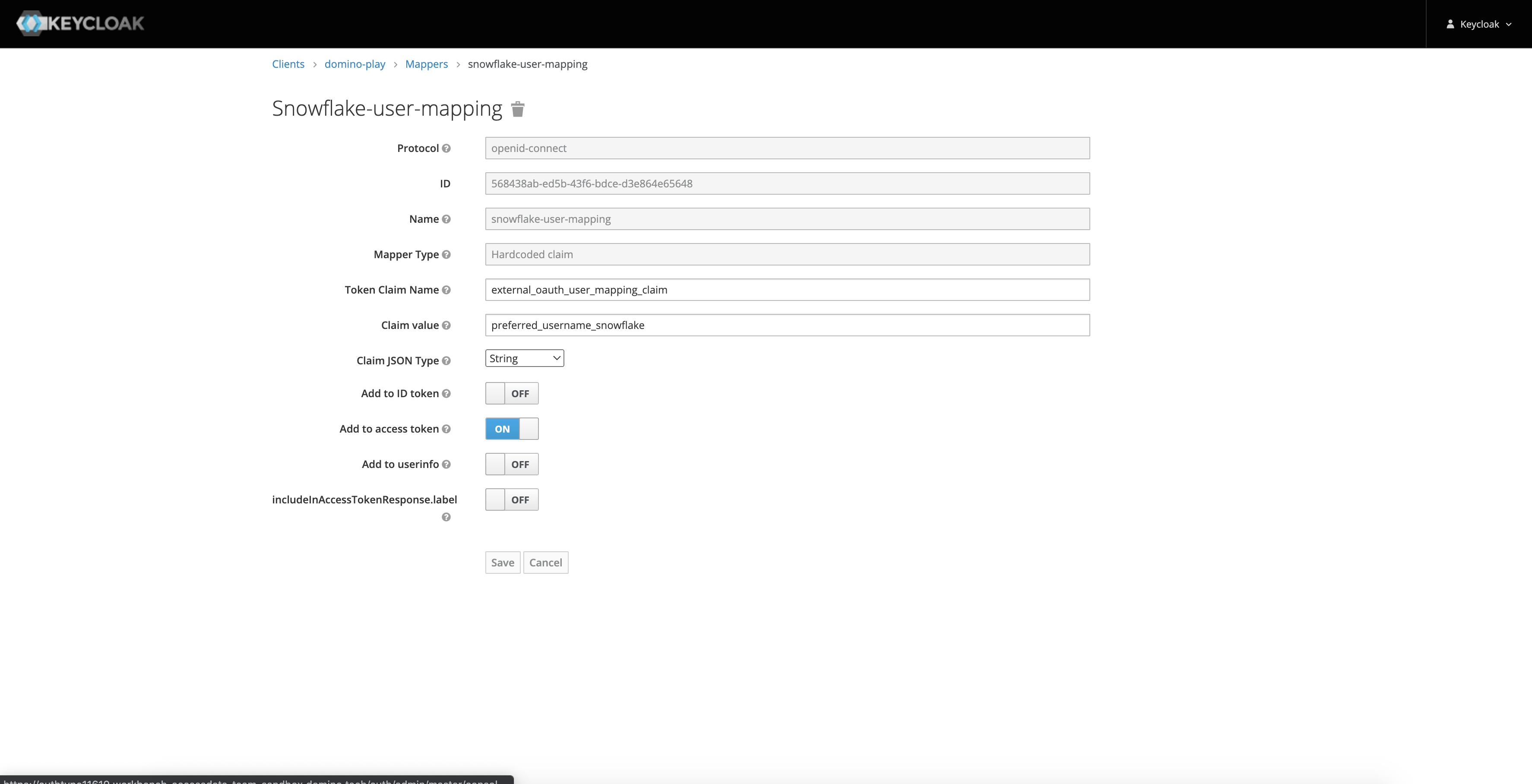 External User Mapper