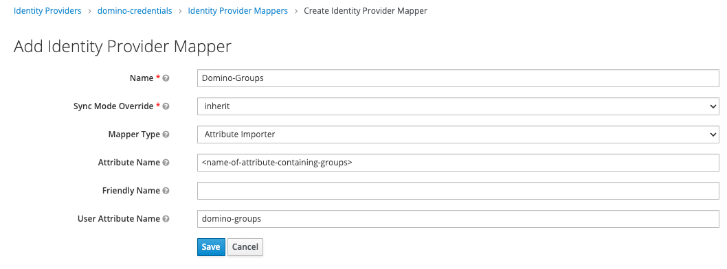 Keycloak mapper