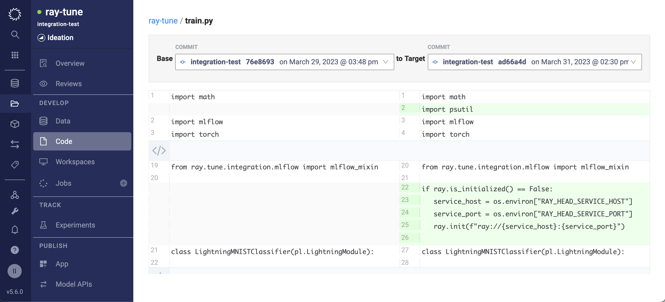 File comparison